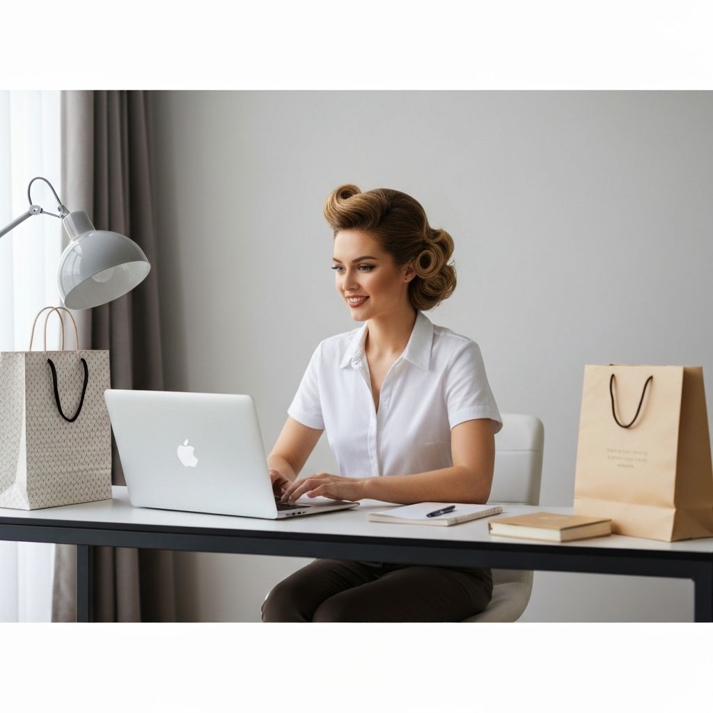 Modern shopping concept