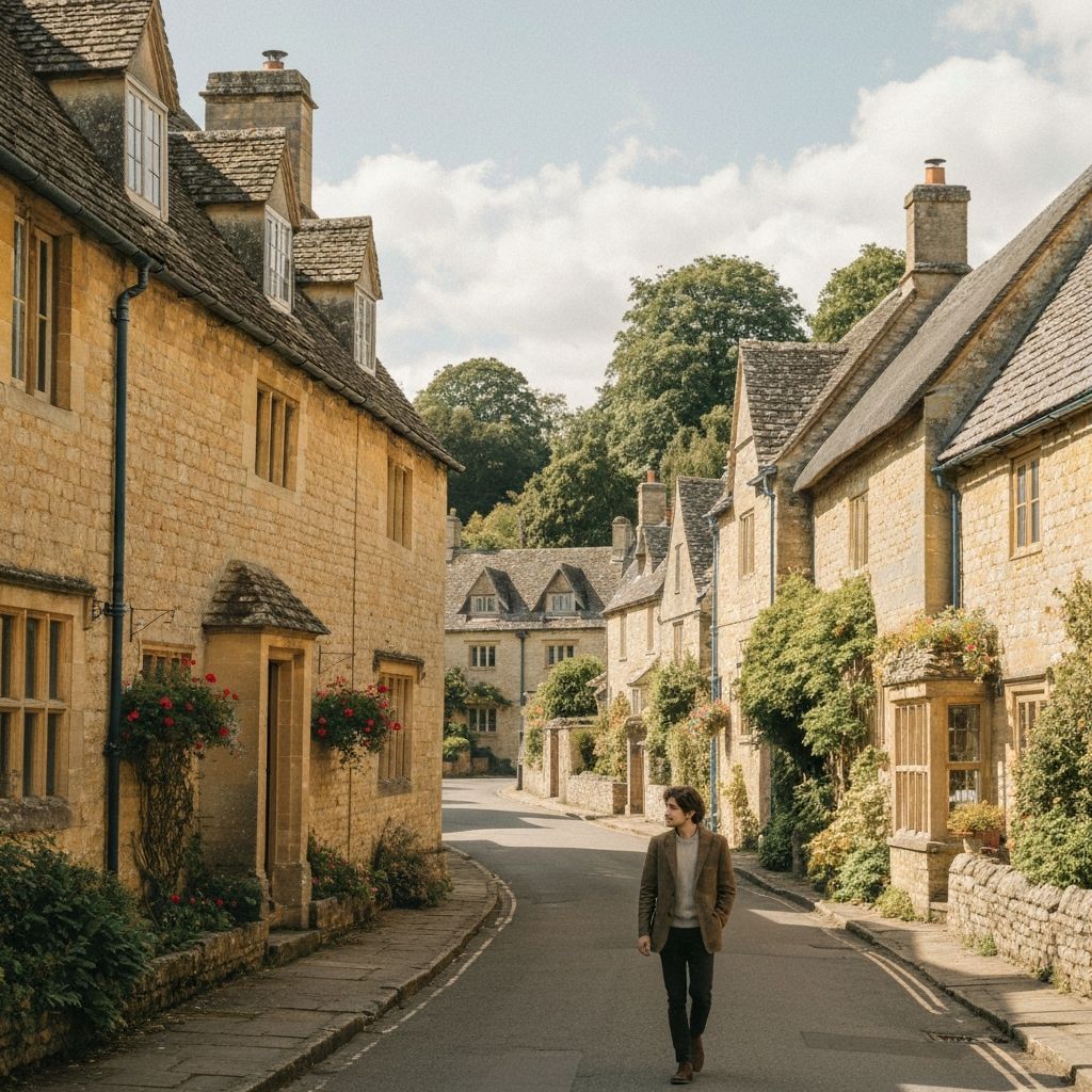 Cotswolds village street